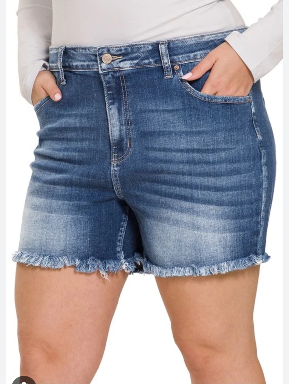 Zenana BNWOT denim shorts 2x
